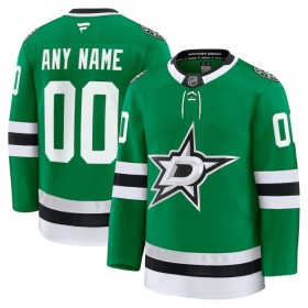Mænd NHL Dallas Stars Trøje Tilpasset 2024-25 Fanatics Premium Grøn Hjemme
